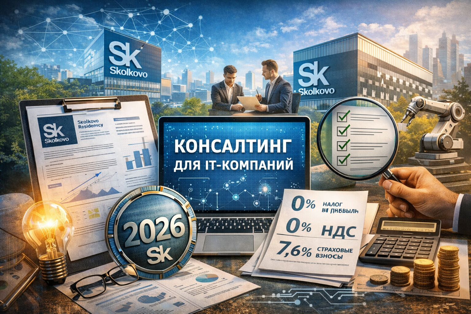 Консалтинг для IT-компаний: как стать резидентом Сколково в 2026 году и преимущества статуса