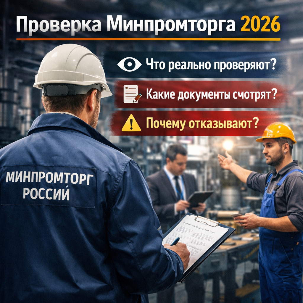 Проверка Минпромторга 2026 — как проходит