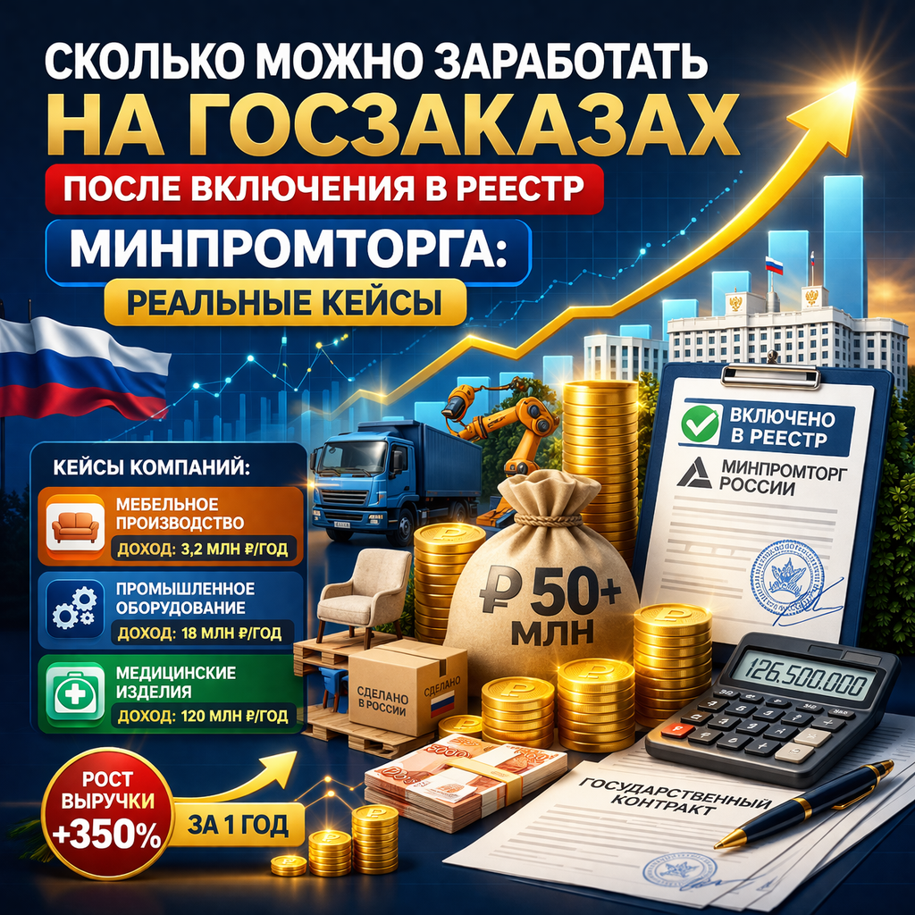 Сколько зарабатывают на госзаказах 2026