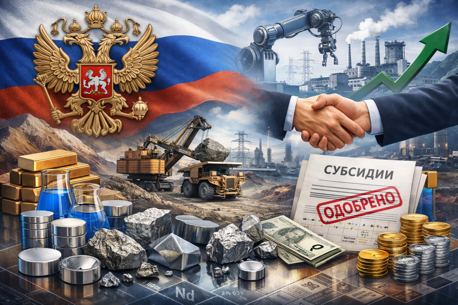 Государственные меры поддержки производителей редкоземельных и редких металлов