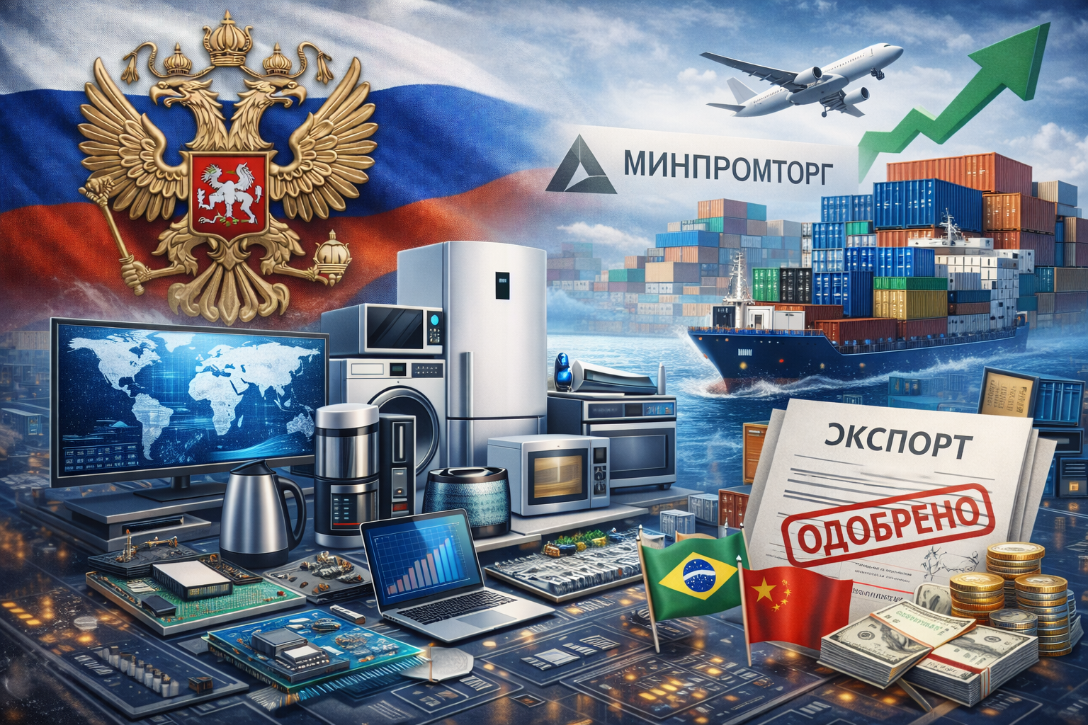 Минпромторг и развитие экспорта электроники и бытовой техники