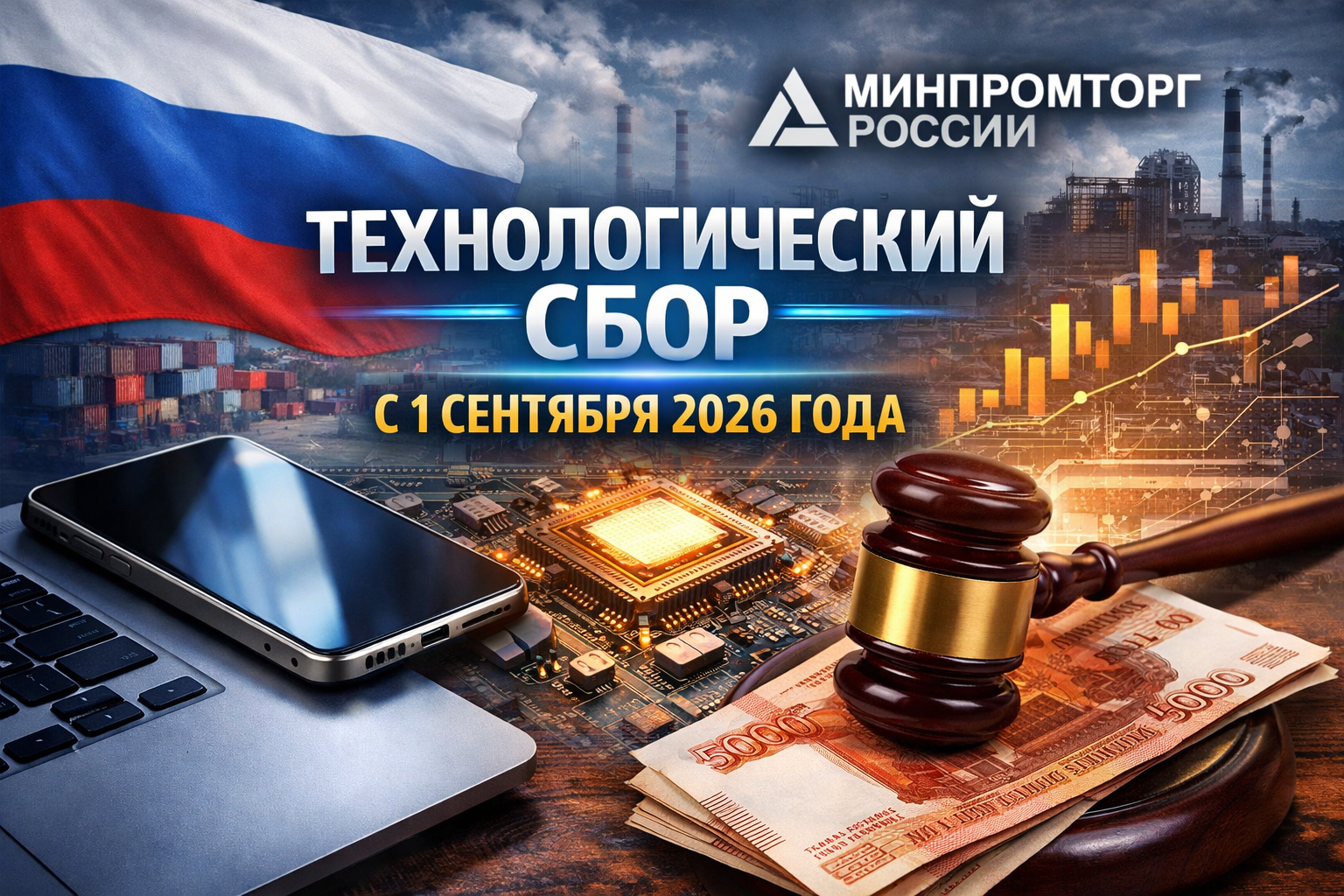 Технологический сбор Минпромторга: чего ждать производителям и импортёрам с 1 сентября 2026 года
