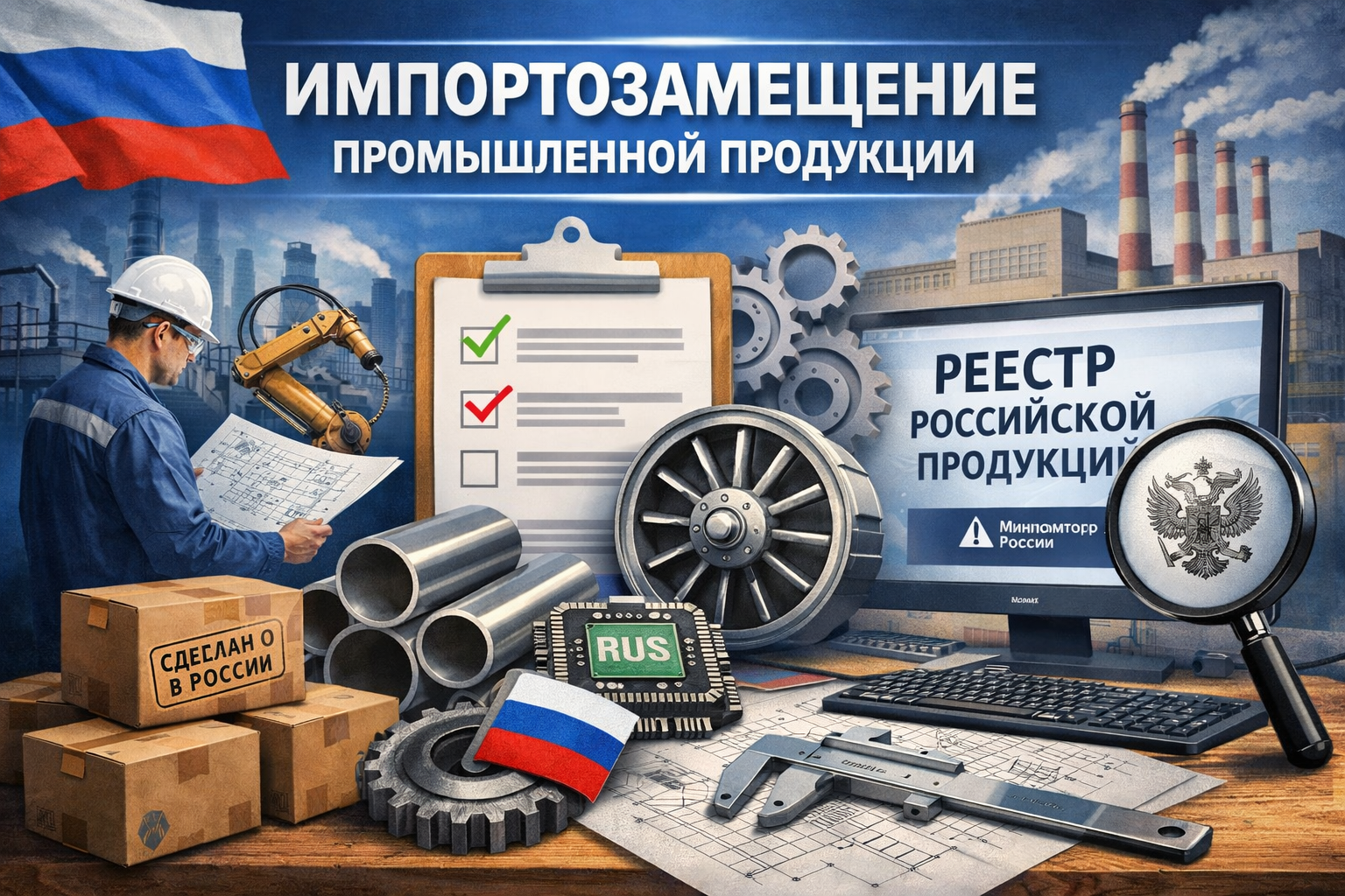 Импортозамещение промышленной продукции — как попасть в реестр Минпромторга