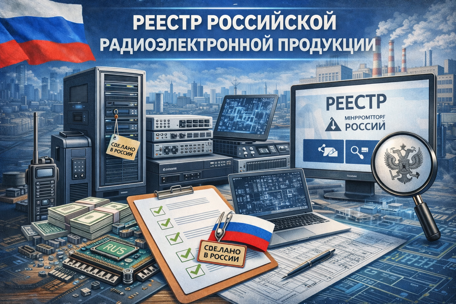 Реестр российской радиоэлектронной продукции — МинпромХелп