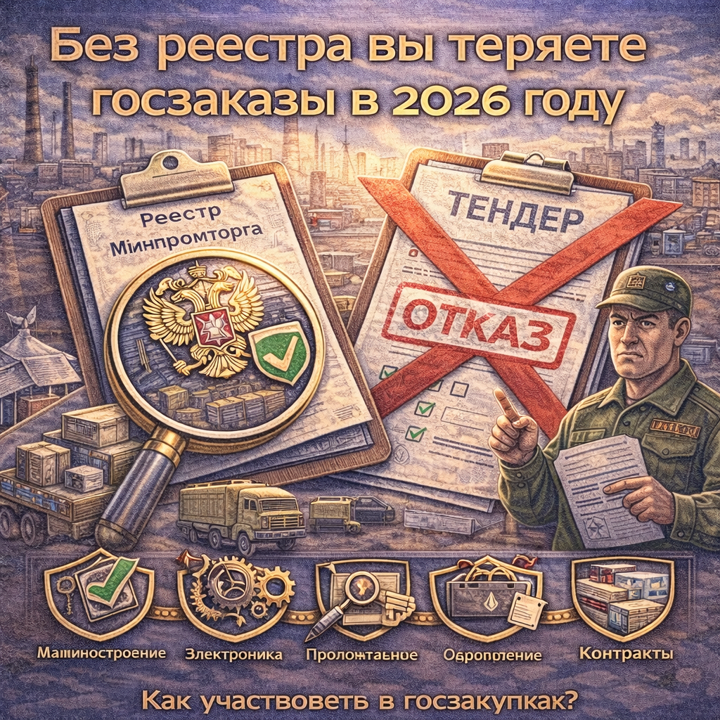 Почему без реестра вы теряете госзаказы в 2026 году