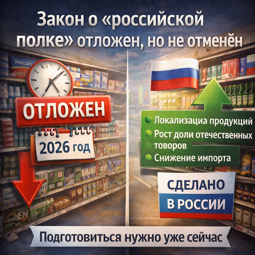 Закон о российской полке 2026: отложен, но не отменён