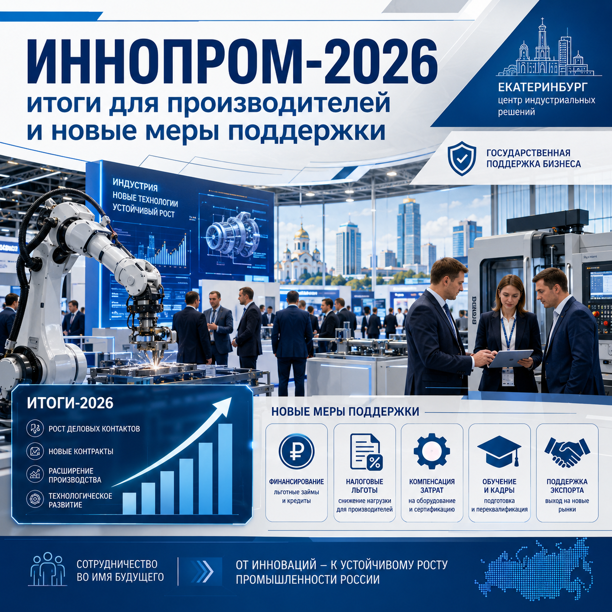 ИННОПРОМ-2026 в Екатеринбурге: главное для производителей