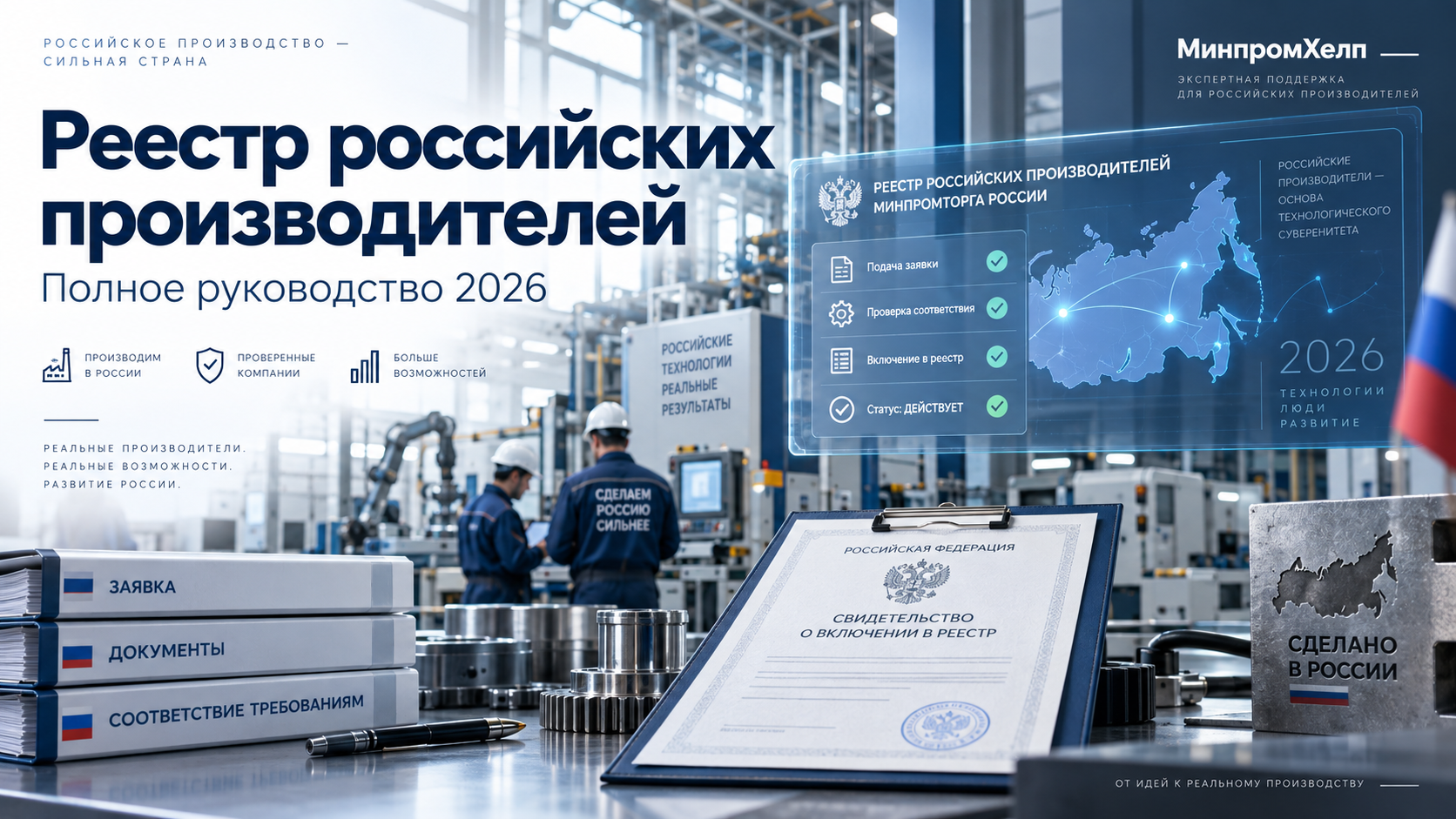 Реестр российских производителей Минпромторга: полное руководство 2025