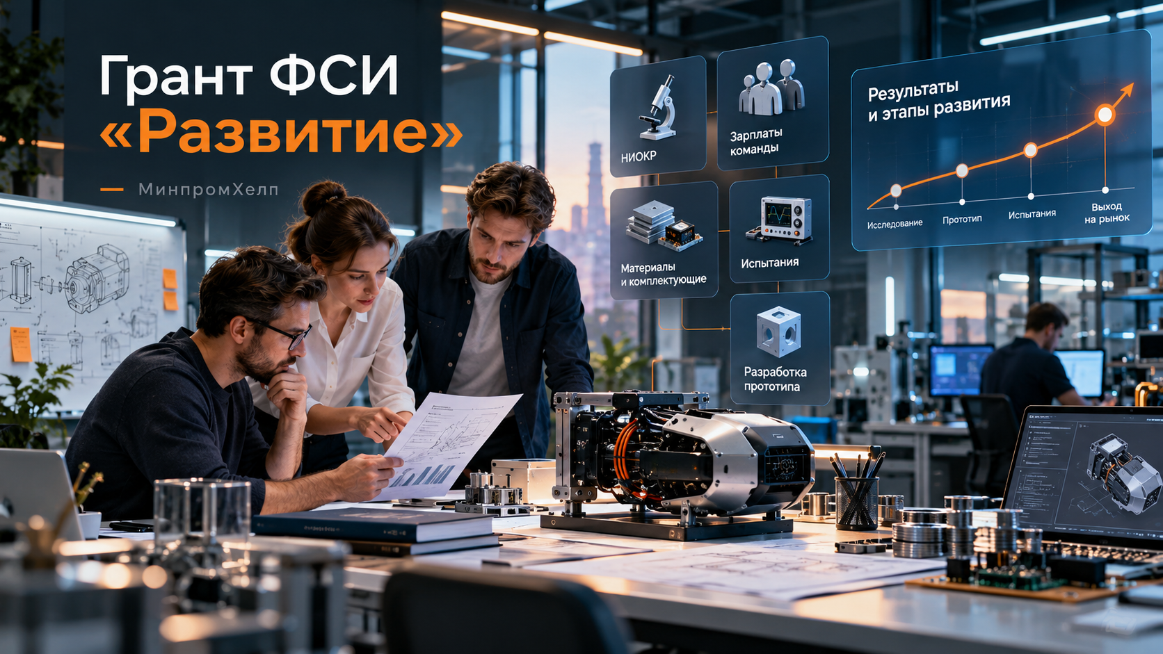 Грант ФСИ «Развитие»: какие результаты и расходы обосновать технологической компании