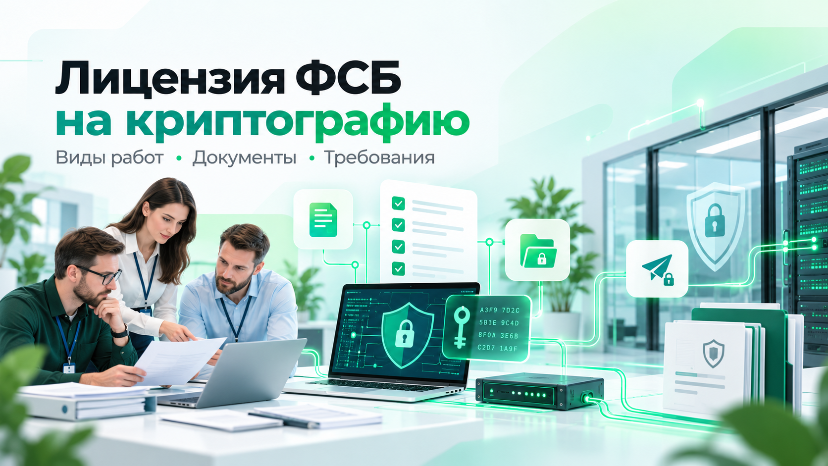 Лицензия ФСБ на криптографию: какие виды работ требуют разрешения и как подготовить документы