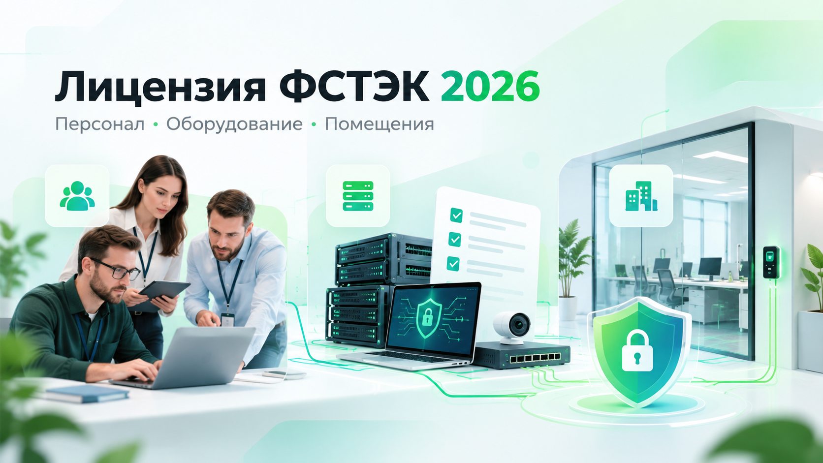 Лицензия ФСТЭК в 2026 году: требования к персоналу, оборудованию и помещениям